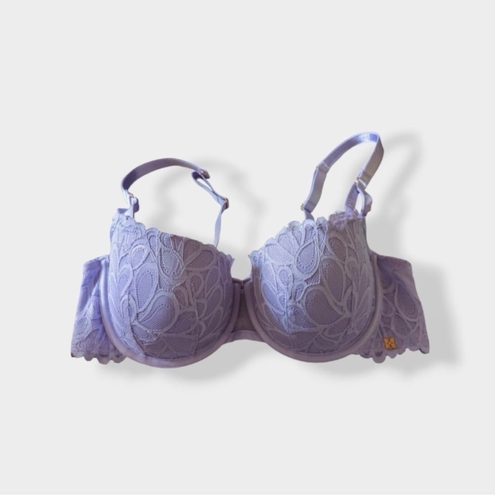 Savage X Fenty Savage Not Sorry Lightly Lined Lace Balconette Bra